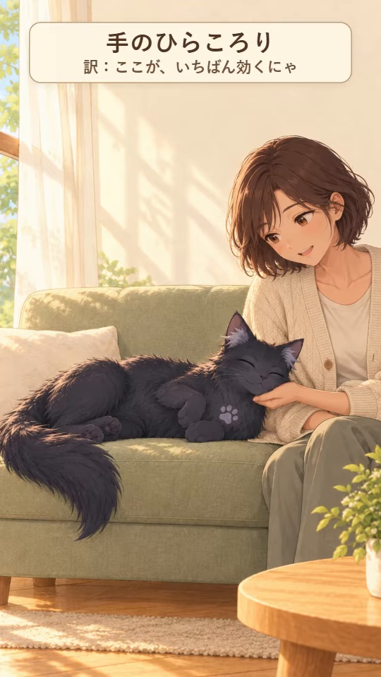 おやつを2回たべるのにゃー！のミュージックビデオポスター